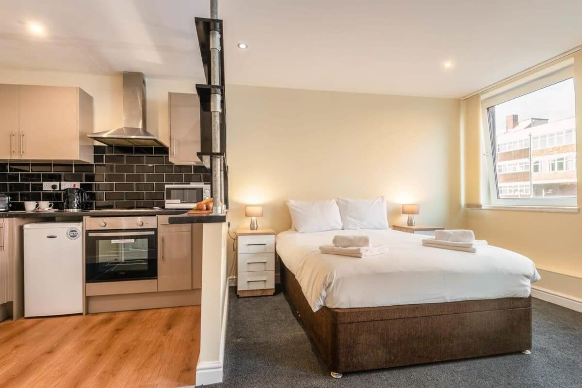 Apartmán Modern & Bright Budget Studio In Central Doncaster Exteriér fotografie